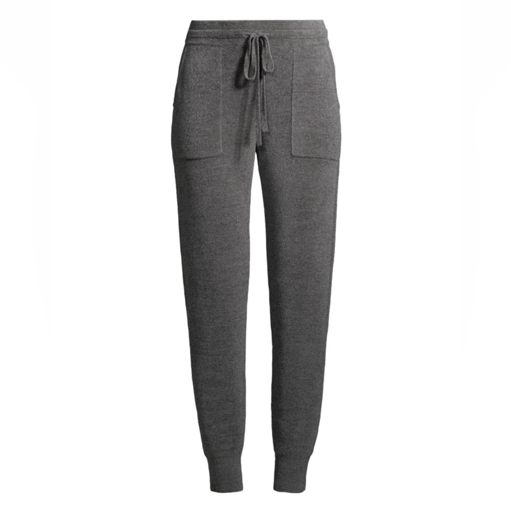 NEW NWT Barefoot dreams drawstring Ccul jogger pants Glacier gray size Small